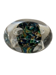 (3) Glass Paperweights; Adam Jablonski, Rollin Karg