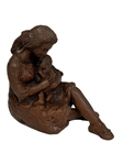 Silvana DeMichelis Arnart Masterpieces Cold Cast Bronze "Mother and Child"