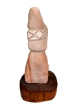 Cheyenne Artist Harvey Bearshield Soapstone Sculpture