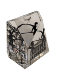 Baccarat Crystal Paperweight "Garnier Opera"