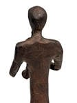 Bronze Brutalist Jazz Musician Sculpture