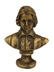 William Shakespeare Brass Bookend