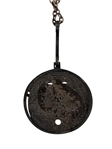 Astrid Fyrbo Denmark Enamel Pottery Necklace, Jorma Laine Sterling Finland Face Mask Pendant