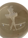 Steuben Crystal Ballerina Paperweight