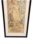Alphonse Mucha Print La Dame Aux Camelia's Sarah Bernhardt