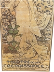 Alphonse Mucha Print La Dame Aux Camelia's Sarah Bernhardt