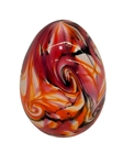 1976 Fenton Glass Easter Egg Swirl Color Pattern