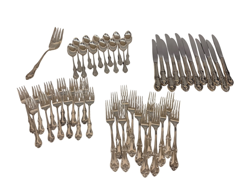 Sterling Silver Flatware Set International "Joan of Arc"