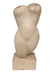 Yetta Rosenberg Marble Sculpture Female Nude Torso