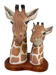 Kazmar Porcelain Giraffe Mother and Colt Numbered 55/450