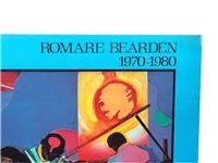 1981 Exhibit Poster Romare Bearden Jamming at the Savoy Retrospective Brooklyn Museum