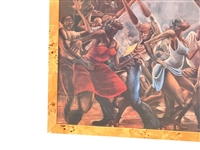 The Sugar Shack 1971 Illustrated Ernie Barnes Offset Lithograph Featured on Marvin Gaye's Album I Want You