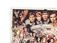 Star Trek Classic Trekkin Poster by Chuck Frazier 1989 