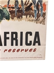 1950 South Africa Travel Poster Discover South Africa Illustrated by Mildred Giddings Burrage