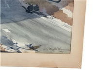 Watercolor Painting Alice Lauffer Lawrence Home Territory