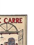 1978 G.B. Luttrell Poster Le Vieux Carre New Orleans