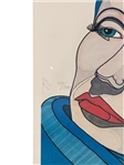 Dr. Ferdie Pacheco Unframed S/N Lithograph Greta