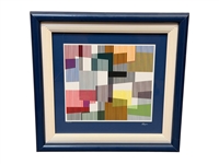 Fusion Plastic II by Israeli Artist Yaacov Agam 