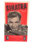 Frank Sinatra Record Store Promotional Poster for Columbia Records