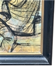 Moshe Katz Mixed Media on Canvas 