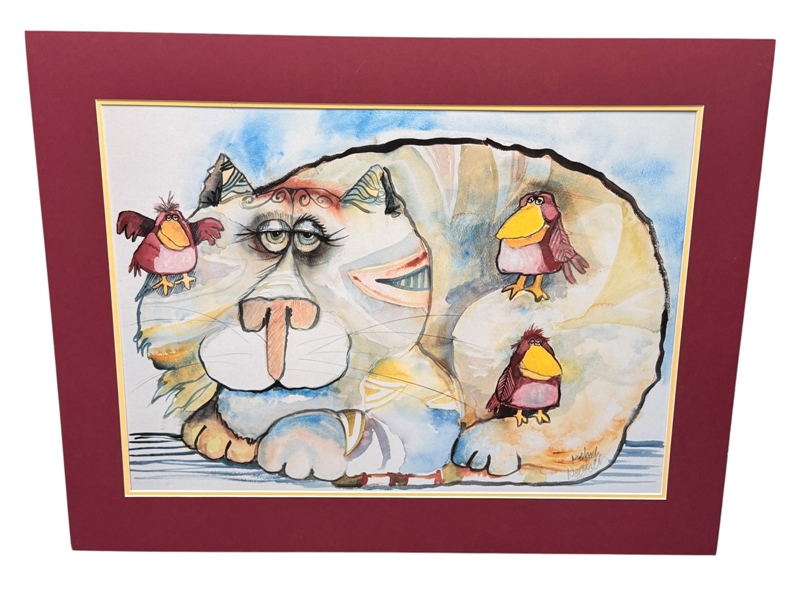 Don Nedobeck Signed Lithograph