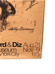 Leroy Neiman Promotional Poster The Bebop Era Bird and Diz NY Jazz Museum