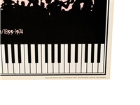 Duke Ellington Music Lives on 1974 Memorial Poster Designed by Oren Sherman