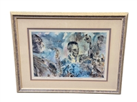 Tony Palmer Watercolor Painting Jazz Greats