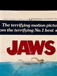 1975 Original Movie Poster Jaws Steven Spielberg