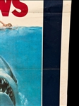 1975 Original Movie Poster Jaws Steven Spielberg