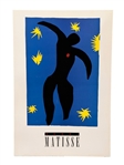 1988 Icarus Plate 8 From Jazz Stencil 1947 H. Matisse Promotional Poster