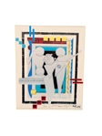 (3) Marvin Murf Murphy Art Pieces; Cool Jazz, Exotica