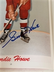 Group of Autographed Detroit Red Wings Ephemera