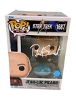 (3) Autographed Funko Pops Star Trek and Star Wars; Patrick Stewart, William Shatner, Hayden Christensen