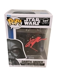 (3) Autographed Funko Pops Star Trek and Star Wars; Patrick Stewart, William Shatner, Hayden Christensen