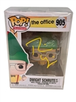 (2) Autographed Funko Pops The Office Jim Halpert and Dwight Schrute