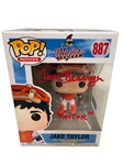 (3) Autographed Funko Pops; Major League Charlie Sheen, Tom Berenger, Nascar Dale Earnhardt Jr.