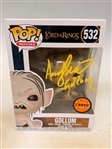 (4) Autographed Funko Pops; LOTR Frodo, Samwise, Gollum, Legolas