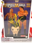 (2) Autographed Funko Pops Wrestle Mania Hulk Hogan, WWE Hulk Hogan