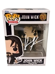Autographed Funko Pop John Wick; Keanu Reeves