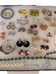 Group of Costume Jewelry Earrings, Bracelets, More