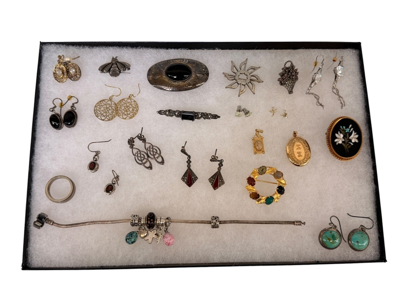 Group of Sterling Silver and Gold Filled Jewelry