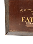 Fatima Cigarettes Advertising Cardboard Display