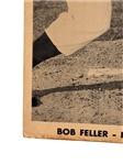 Large Cleveland Indian Bob Feller Stadium Team Issue Cardboard Display