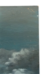 William Hasse Marine Painting on Board
