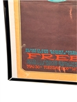 Rock-n-Roll Advertising Newspaper Framed Featuring Grateful Dead 