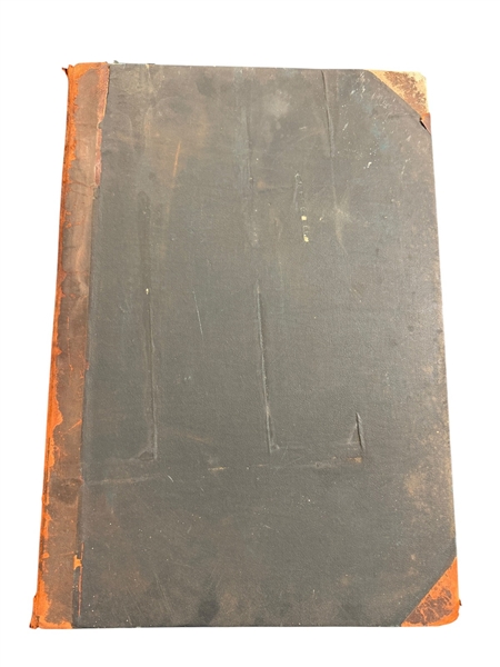 1890 Bound New York Herald Large Book