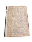 1890 Bound New York Herald Large Book