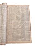 1890 Bound New York Herald Large Book