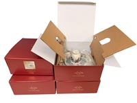 (4) Sets of Lenox Winter Greetings 5 Piece Place Settings and Bowl Original Box New Never Used
